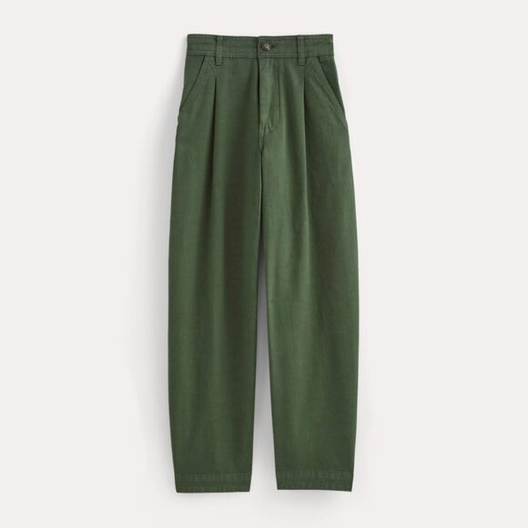 Everlane Women's Everywhere Pant in Dark Forest, Size 4, Cotton/Linen - Picture 1 of 7
